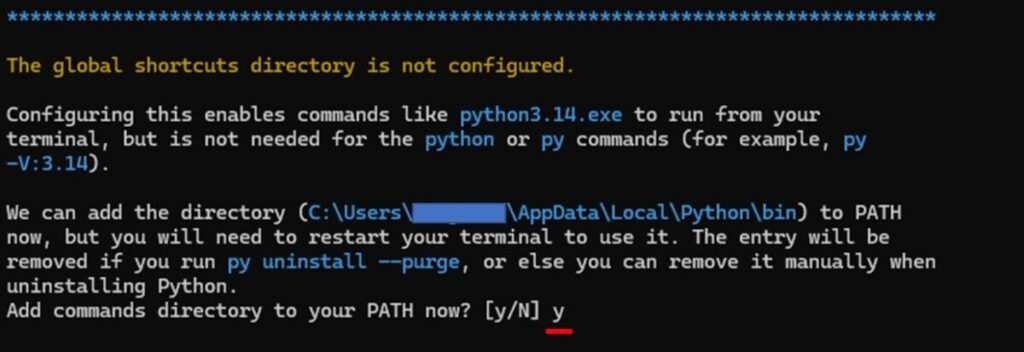 Python のインストール (Windows)