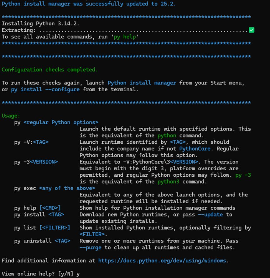 Python のインストール (Windows)